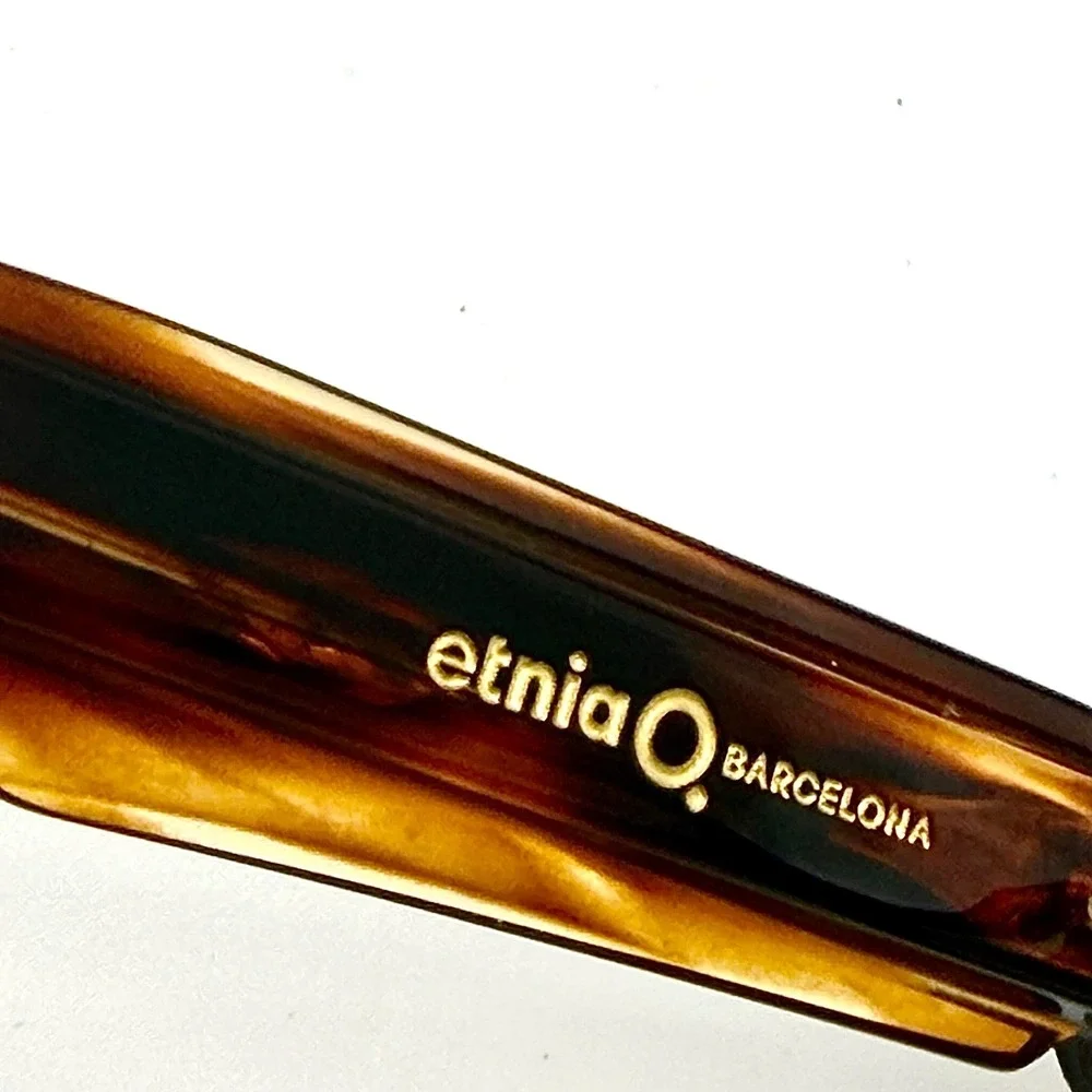 Etnia Barcelona Mambo Rx 3 Eyeglass Frames 55-15 Havana Blue Tortoise